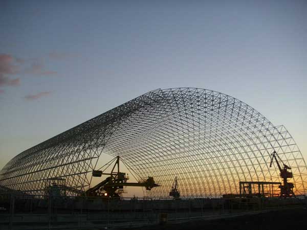 北流热电厂网架工程